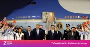 Video toàn cảnh lễ đón Tổng thống Mỹ tại sân bay Bắc Kinh