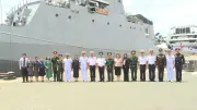 Video: Tàu hải quân Thái Lan thăm TP Hồ Chí Minh