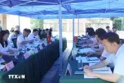 Việt Nam - Trung Quốc thúc đẩy xây dựng khu vực cửa khẩu hiện đại