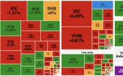 VN-Index giảm nhẹ giữa áp lực bán, dầu khí và viễn thông bứt phá