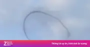 Vòng tròn UFO xuất hiện trên bầu trời TP.HCM