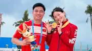 VĐV điền kinh Thúy Hằng giành HCV nhảy xa bãi biển châu Á 2026