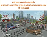 Xử phạt vi phạm hành chính trong lĩnh vực giao thông đường sắt