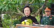 Xúc động lễ truy điệu và an táng 80 hài cốt liệt sĩ Việt Nam hy sinh tại Lào