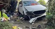 Xe ô tô do người Trung Quốc lái tông vào nhà dân ở Đồng Tháp, 1 người chết