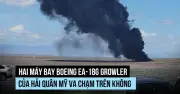 Xem 2 chiến đấu cơ tác chiến điện tử Hải quân Mỹ va chạm trên không