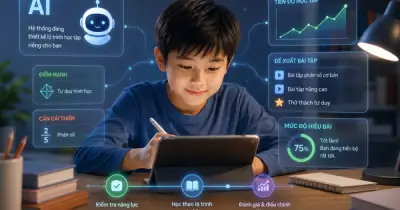 AI đang âm thầm thay đổi cách trẻ em Việt học Toán: Mỗi học sinh một giáo trình riêng