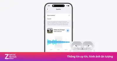 Apple bổ sung EQ tùy chỉnh cho AirPods cùng iOS 27