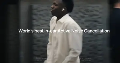 Apple quảng cáo AirPods Pro 3 cùng Vini Jr., tuyên bố chống ồn tốt nhất thế giới