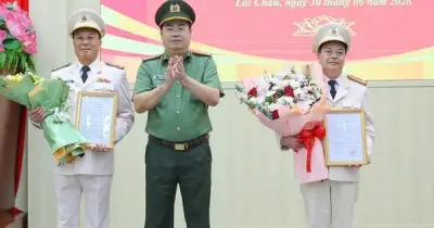 Bổ nhiệm và điều động Phó giám đốc Công an tỉnh Lai Châu