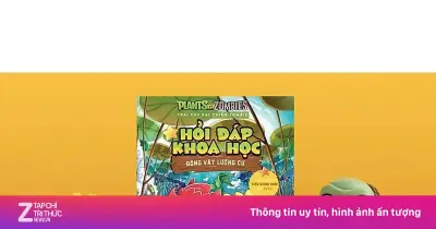 Bộ sách 'Trái cây đại chiến Zombie' kết hợp giải trí và khoa học cho trẻ