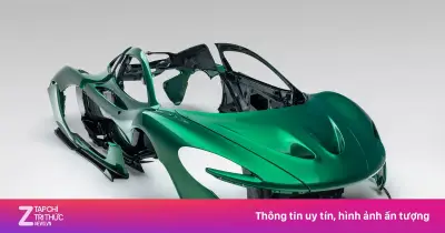 Bộ thân vỏ sợi carbon của siêu xe McLaren P1 được bán với giá 213.000 USD