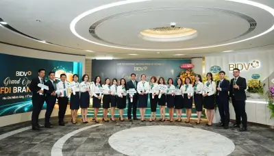 BIDV tiên phong ra mắt chi nhánh dành riêng cho khách hàng FDI