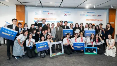 Biến điểm mù thành thông điệp: Sinh viên RMIT giành giải nhất truyền thông an toàn thực phẩm