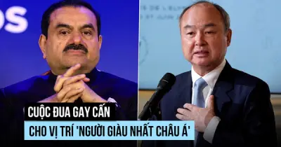 Bảng xếp hạng tỷ phú châu Á có sự thay đổi bất ngờ