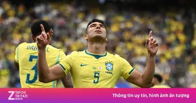 Brazil gỡ hòa 1-1 trước Nhật Bản nhờ pha đánh đầu của Vinicius