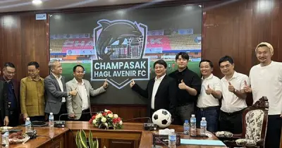 Bầu Đức tài trợ CLB Champasak HAGL Avenir FC, hỗ trợ bóng đá Lào