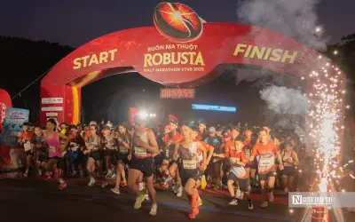 Buôn Ma Thuột Robusta Half Marathon 2026: 5.000 VĐV chạy giữa thủ phủ cà phê