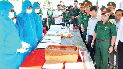 Cà Mau khai quật 263 mộ liệt sĩ lấy mẫu ADN tìm thân nhân