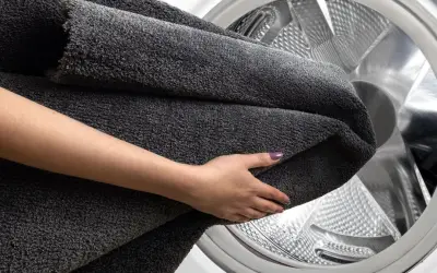 Cách giặt thảm lông bằng máy giặt không bị rụng lông vón cục