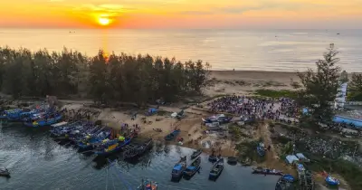 Chợ cá Cửa Lở Quảng Ngãi nhộn nhịp lúc bình minh, chậm chân là hết hàng