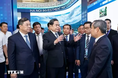 Chủ tịch Quốc hội dự hội nghị công bố quy hoạch tổng thể Thủ đô Hà Nội tầm nhìn 100 năm