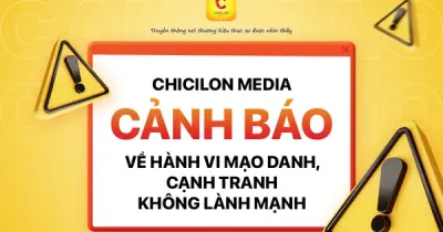 Chicilon Media cảnh báo mạo danh, cạnh tranh không lành mạnh
