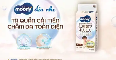 Chiến lược đa phân khúc giúp Diana Unicharm dẫn đầu thị trường tã trẻ em