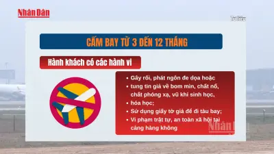Chính phủ ban hành nghị định mới về cấm bay với hành khách vi phạm an ninh hàng không