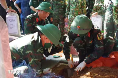 Chuẩn bị đầy đủ điều kiện bàn giao lưu trữ mẫu hài cốt liệt sỹ