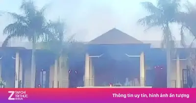Cháy trụ sở xã Thượng Đức, Đà Nẵng: Nhiều phòng làm việc và tài liệu hư hỏng