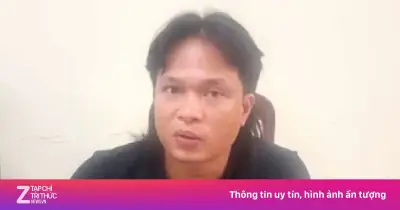 Công an Cà Mau làm việc với người tung tin giả tôm khô cao su non