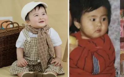 Con trai Ngọc Hân 10 tháng tuổi gây chú ý với biểu cảm đáng yêu