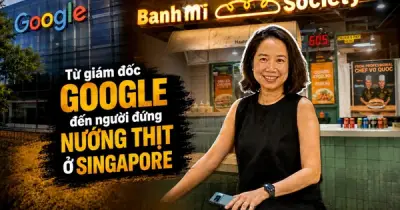 Cựu giám đốc Google bán bánh mì ở Singapore: 'Một năm hiểu giá trị lao động'