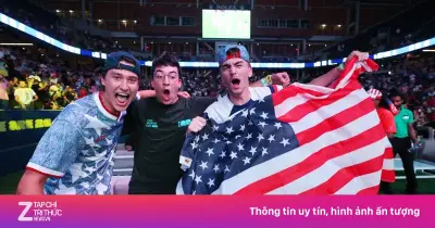 CĐV Mỹ vỡ òa sau thắng lợi 4-1 trước Paraguay tại World Cup 2026