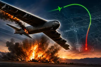 Dữ liệu mới hé lộ tình tiết vụ rơi máy bay B-52 tại California