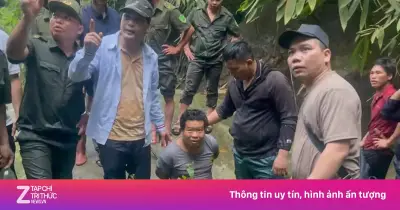 Dùng flycam truy vết nghi phạm sát hại bé trai 12 tuổi lẩn trốn trong rừng sâu