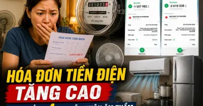 EVN chỉ ra 4 nguyên nhân khiến hóa đơn tiền điện tăng vọt trong mùa hè
