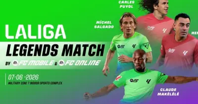 Garena tổ chức LALIGA Legends Match 2026 tại TP.HCM với bộ tứ huyền thoại