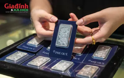Giá bạc hôm nay 23/6: Phú Quý DOJI, Ancarat, Sacombank, SBJ đồng loạt tăng