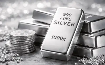 Giá bạc trong nước đồng loạt giảm mạnh, mất tới 1,5 triệu đồng/kg