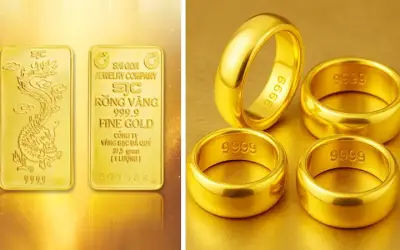 Giá vàng trong nước giữ mốc 151,3 triệu đồng/lượng, thế giới tăng mạnh