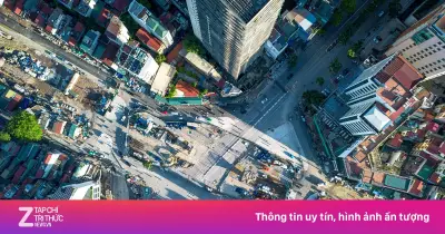 Giao thông ngã tư Láng Hạ - Đê La Thành thông thoáng sau điều chỉnh