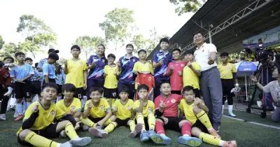 Giải bóng đá Thiếu niên - Nhi đồng Cúp HTV 2026 chính thức khai mạc