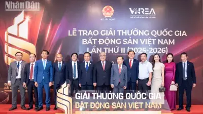 Giải thưởng Bất động sản Quốc gia lần II: Tôn vinh giá trị bền vững và kiến tạo không gian sống