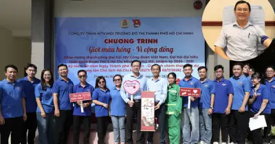 Gần 150 người hiến máu tại chương trình 'Giọt máu hồng vì cộng đồng' năm 2026