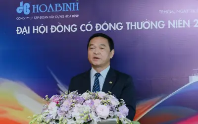 Hòa Bình đặt mục tiêu doanh thu 10.000 tỷ đồng, phát hành cổ phiếu hoán đổi nợ