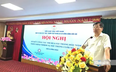 Hội nghị sơ kết thi đua Cụm số 1 Hội Luật gia Việt Nam tại Thanh Hóa