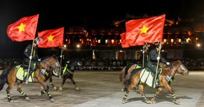 Hội thao Công an nhân dân 2026 khu vực 2 khai mạc hoành tráng tại Huế