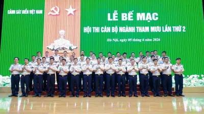 Hội thi cán bộ tham mưu Cảnh sát biển lần thứ hai thành công tốt đẹp